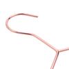 M-Modern-17 Inch Adult Heavy Duty Strong Rose Gold Clothes Hangers, Coat Hangers, Suit Hangers, Shirt Dress Hangers, Heavy Duty