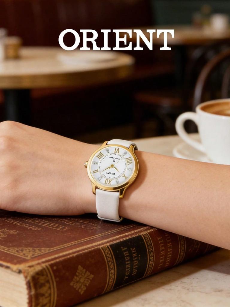 Orient White Damenuhr Quarz SUB9B003W0