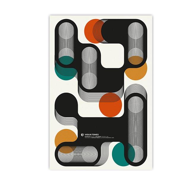 Colorful Geometric Figures Poster And Print Abstract Canvas Painting Nordic Wall Art Pictures for Living Room Home Decoration