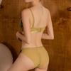 French Underwear Leopard Print Lace Sexy Bra Small Breasts Gathered Anti-sagging Upper Support Show Large Bra Bra