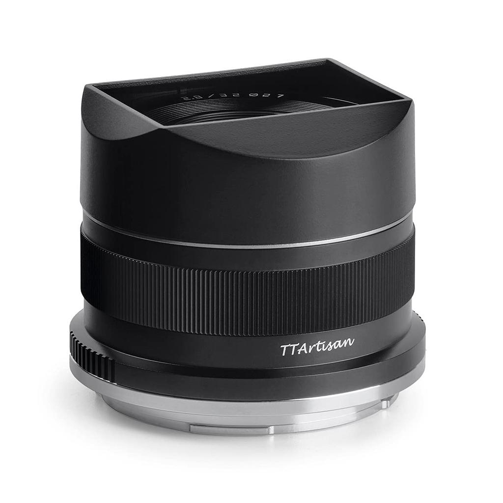 TTArtisan AF 32mm Lens for Nikon Z by Meisho Optical F/2.8 Z-Mount Full-Frame, Black,