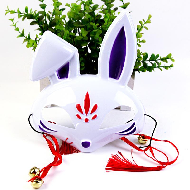 DIY Cute Rabbit Mask - Trendy Halloween & Masquerade Accessory for Street Dance & More.