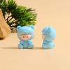 Kreative Cartoon Kleiner Bär Puppe Kleine Figur Handwerk Mikro Kleine Ornament Miniaturen DIY Heimdekorationszubehör Geschenke