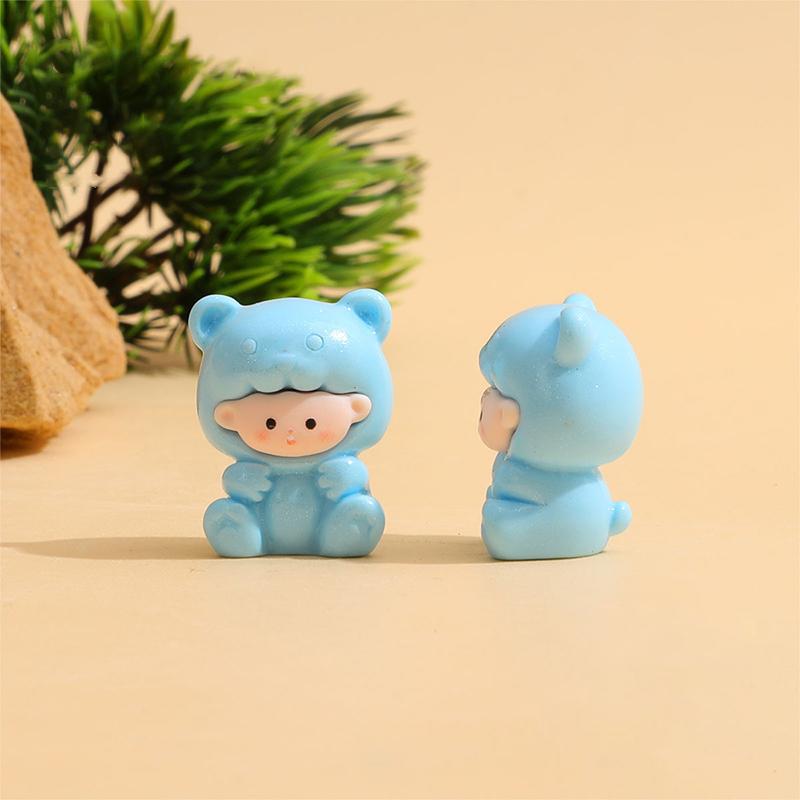 Kreative Cartoon Kleiner Bär Puppe Kleine Figur Handwerk Mikro Kleine Ornament Miniaturen DIY Heimdekorationszubehör Geschenke