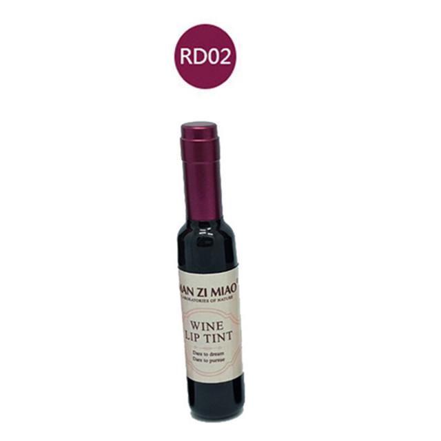 Red Wine Bottle Long-Lasting Lip Tint & Gloss No-Transfer Lip Stain