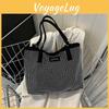 Spacious Trendy 2023 Summer Tote Bag Urban Style Soft Bucket Handbag For Women