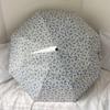 Blumenmuster Regenschirm Mode Lässiger Stil Ästhetisch Tragbar Faltbar Sonnenschutz Regen Regenschirm Foto Requisit Outdoor Reisezubehör
