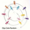 A Travel Portable Clothesline Set with 12 Clips, Suitable for Indoor And Outdoor Use, Lightweight And Sun-Resistant, Perfect for Drying Clothes, Bags