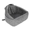 Dog Booster Seat Water Resistant Elevated Pet Car Seat High Density Sponge Filling Detachable Dog