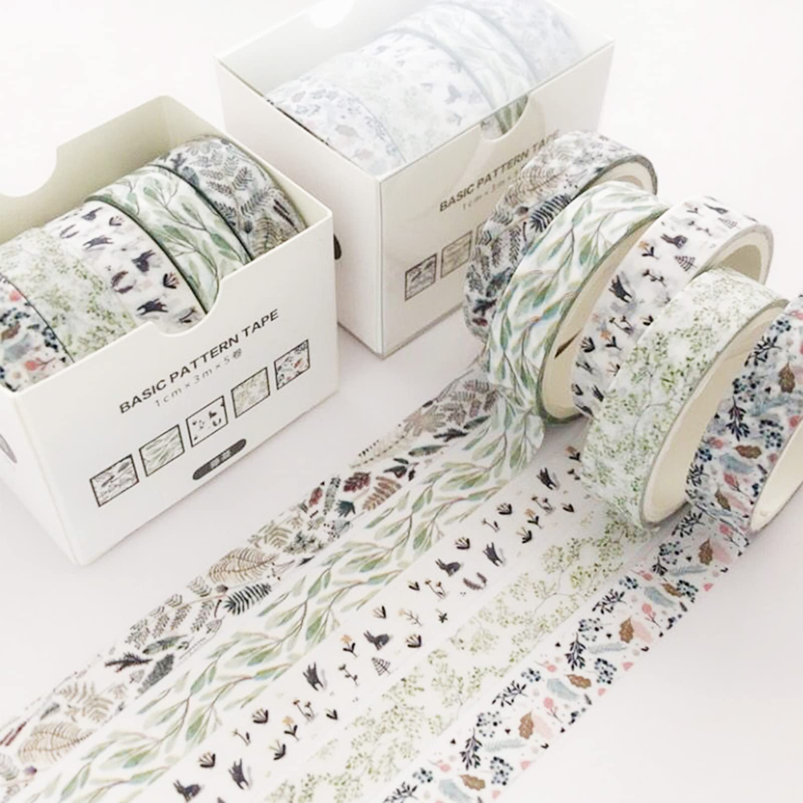 

Japanese Pattern Washi 5 Creative Masking Tape Washi DIY Crafts Tape, Rolls, Set, Women s Style, Tape, Packaging, (Grape)