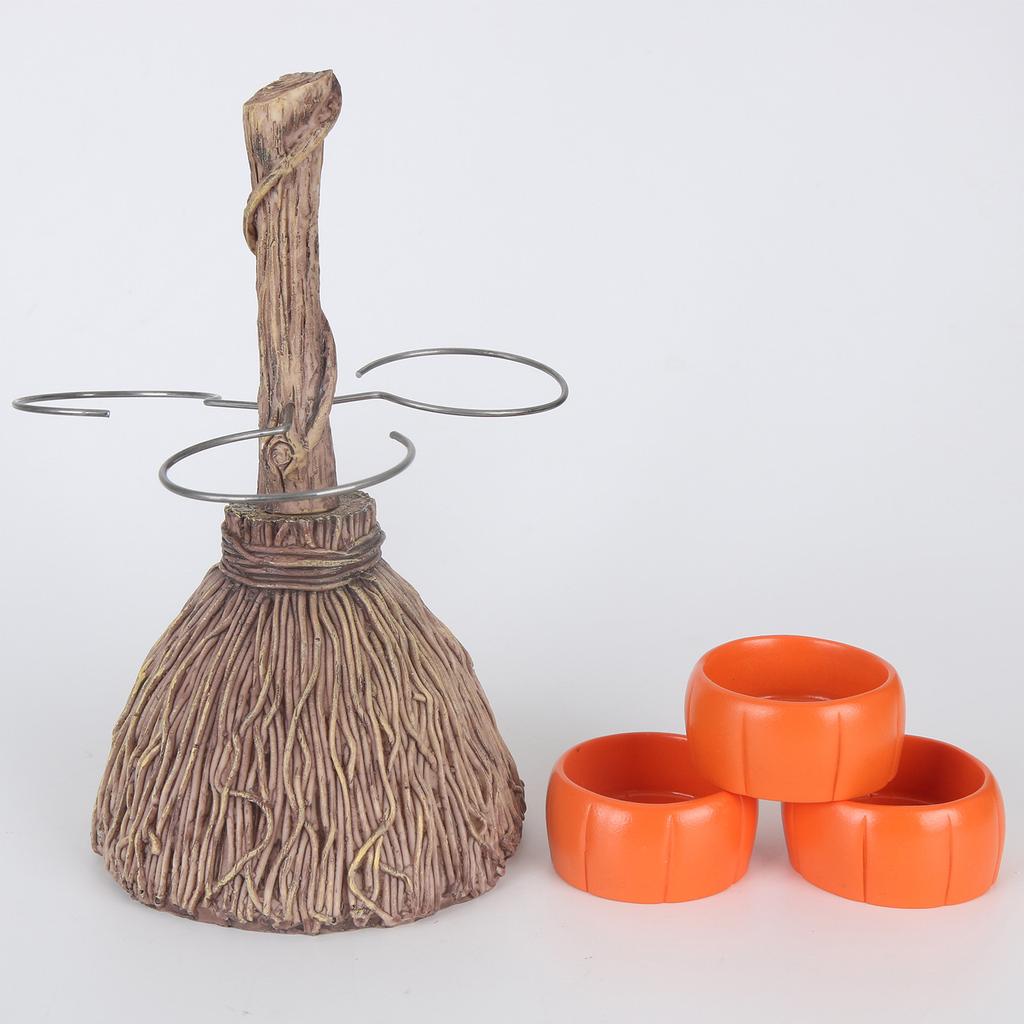 Halloween Snack Bowl Stand Halloween Creative Snack Basket 3/4/6 Bowls