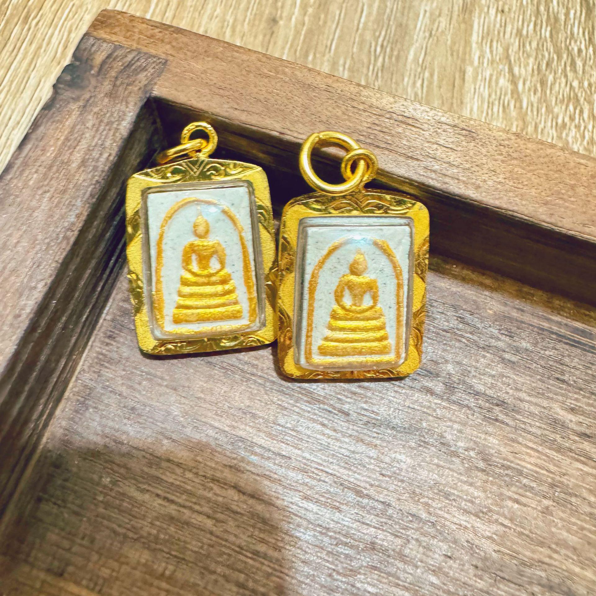 Мини-подвеска Будда Сомдей - Аутентичный тайский буддийский стиль Бренд Tai Xing Yuan