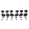 Musiclily Pro 3L+3R Guitar Tuners for Electric and Acoustic Guitars, Black