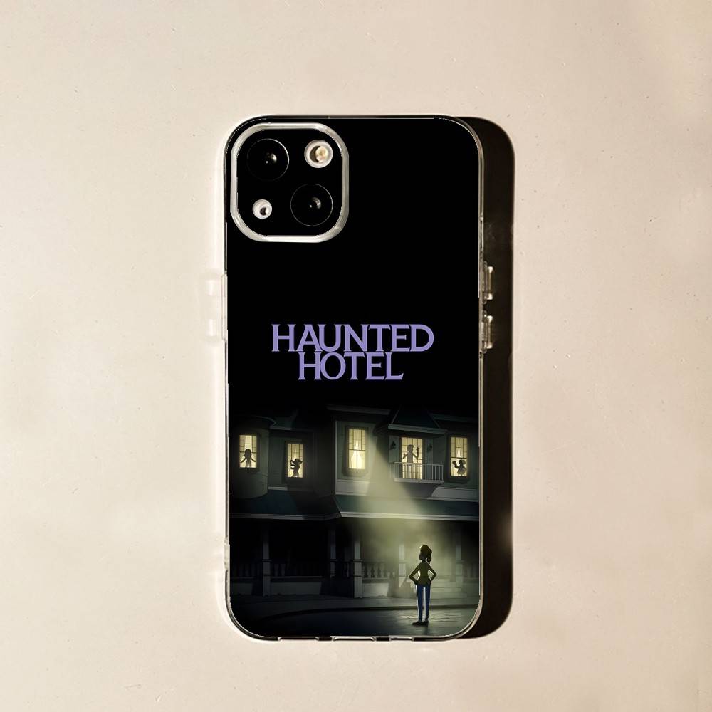 

H-Haunted Hotel Abaddon Принт Чехол для телефона Для iPhone 17,16,15,14,13,12,11 Pro,Max,Plus,X,XS,XR,SE4,E Mini Прозрачный Мягкий iPhone15Plus