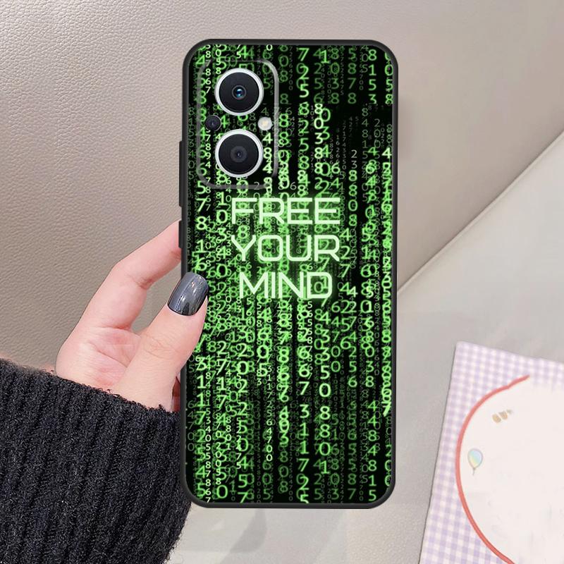 The Matrixs Matrix Dictionary Funda For OPPO Reno 14 10 11 12 13 Pro 12F 11F 13F 14F 7 8 Lite OPPO Find X9 X8 X6 Pro Case