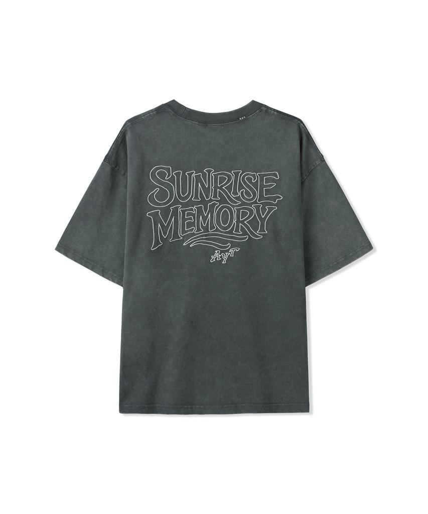 Aejyuttingkeumamaindeu Solar Eclipse T-Shirt_Dark Green