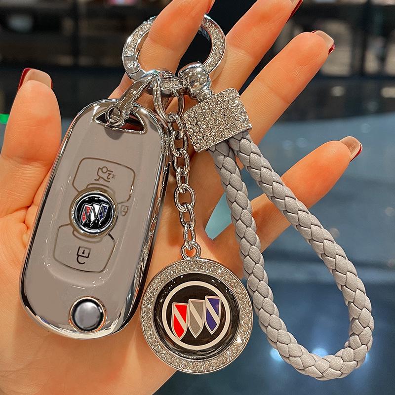 Buick Regal Key Case for Excelle, Encore, Envision, LaCrosse, GL8, Weilang, and Yinglang.