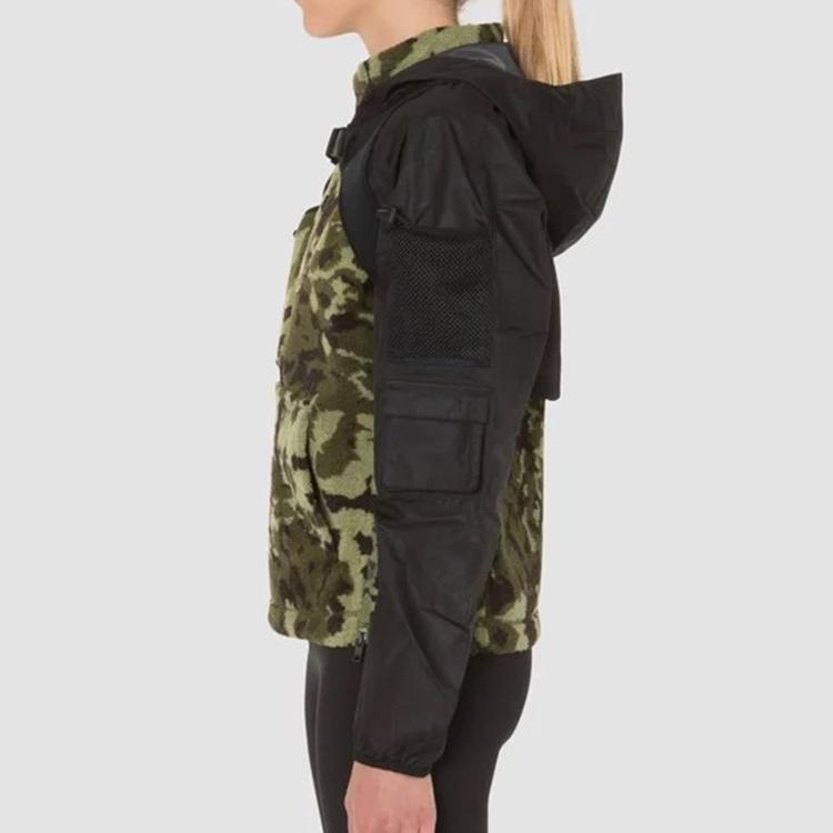 Nike MMW Collab 2-in-1 Technical Jacket Men Outerwear Camouflage AR5619-010