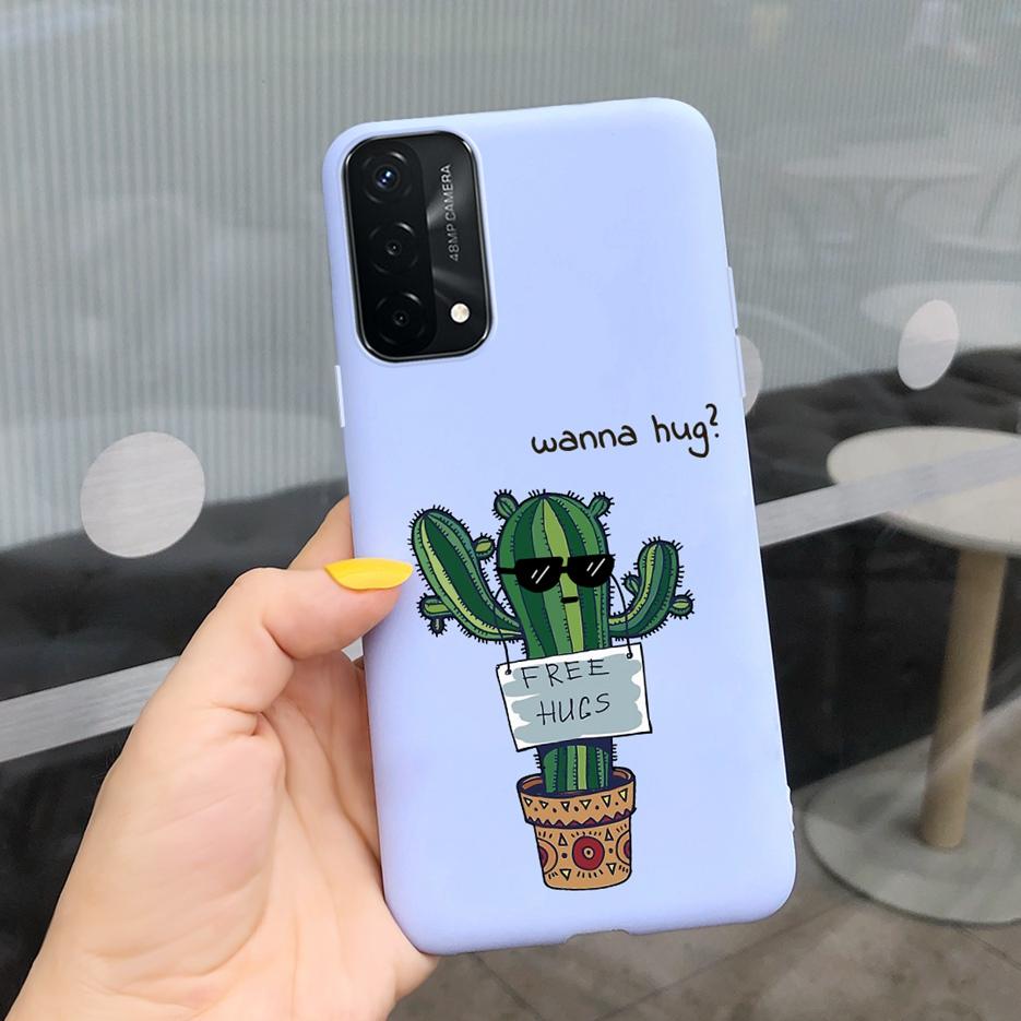 For Oppo A74 4G Case CHP2219 New Fashion Soft Silicone Phone Back Cover For Oppo A74 5G OppoA74 A 74 Cases Fundas Cartoon Bumper