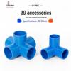 PVC Multi-Way Plastic Fittings: 20, 25, 32, 50mm for Right Angle Shelving & Water Supply