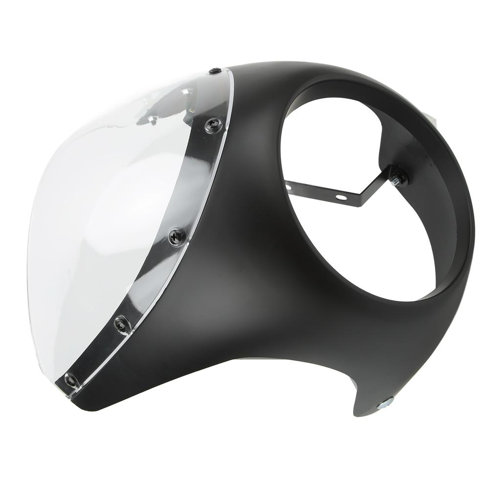 7in Front Motorcycle Headlight Fairing Smooth Surface Aging Resistant Wearproof Fit For Round Headlights Motorbike