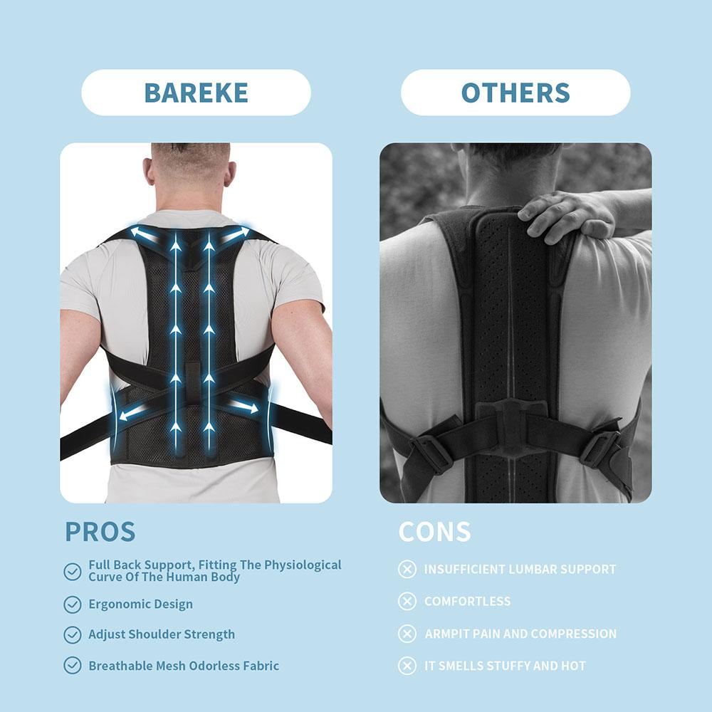 High Quality Elastic Back Support Comfortable Durable Work Back Support Brace