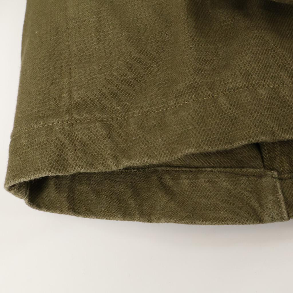 Vintage 1940s French Army Khaki Early Model M-47 Jacket Jacket 26 khakiUsed
