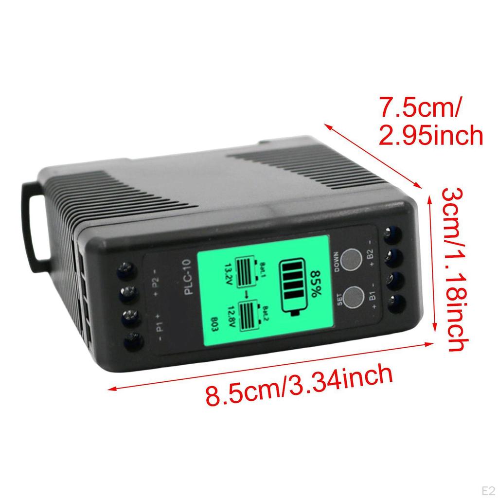 Battery Equalizer Voltage Balancer LCD Display Protection Accessories Regulator Stabilizer