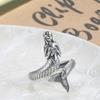 Sale Trendy 100%    Animal Collection Mermaid Family Finger Rings For Women  Jewelry Gift