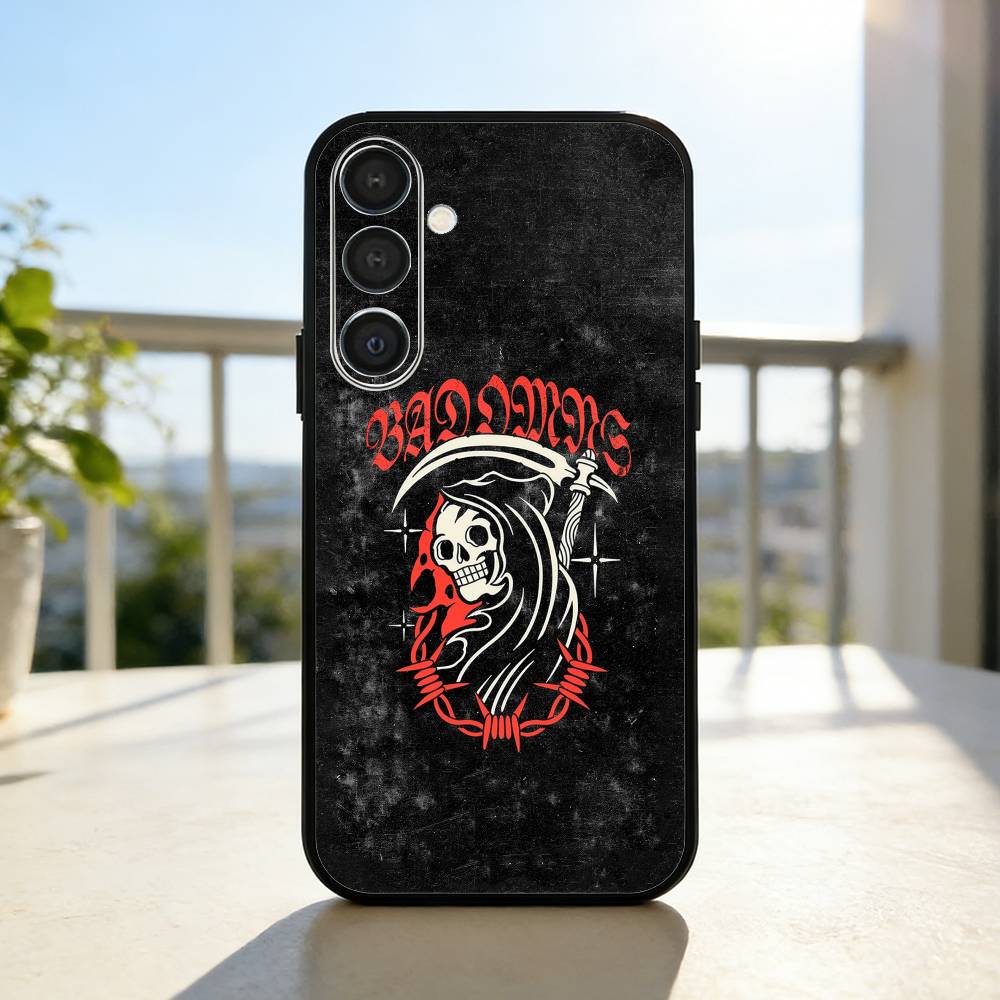 Bad Omens Music Band Phone Case For Samsung A73,72,71,53,52,51,22,91,80, Soft Black Cover Samsung a21
