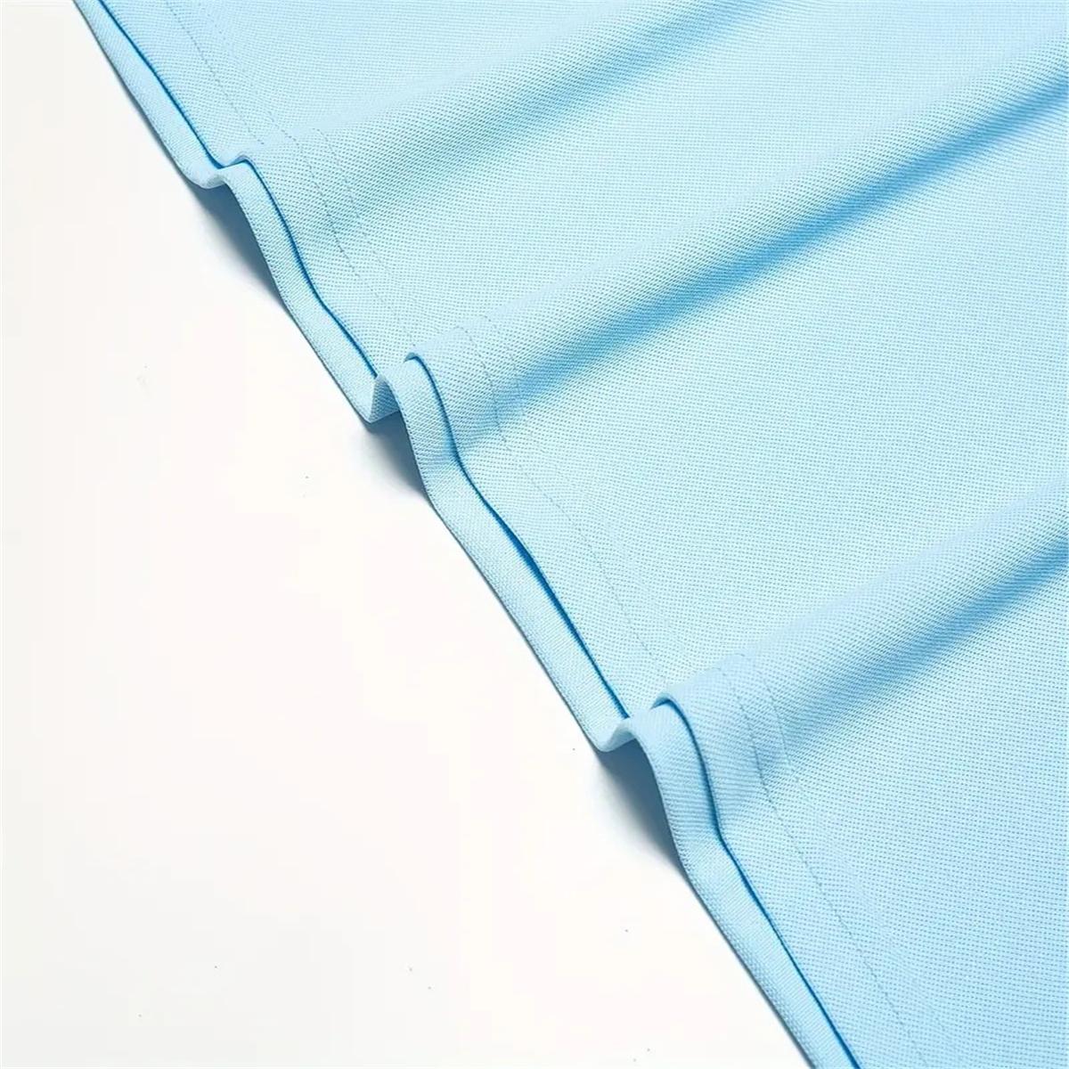 Новая летняя мужская рубашка поло на пуговицах с принтом — фото 12