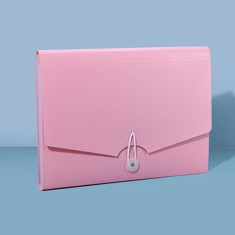 13-Grid A4 Accordion Document Organizer: Large Capacity Student Paper & Bill Holder