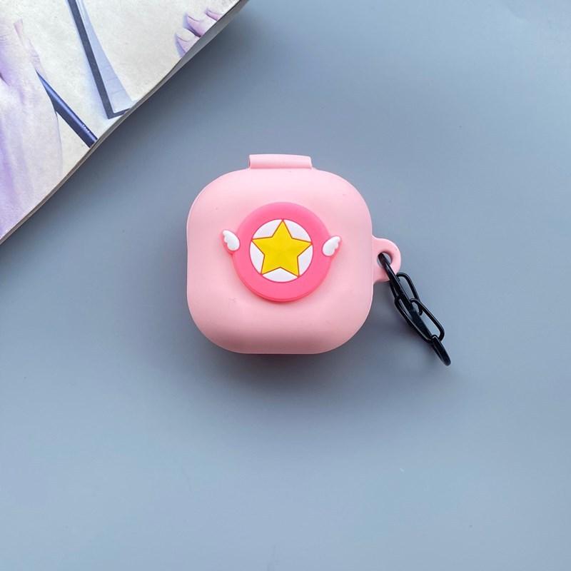 Applicable to Samsung Galaxy Buds1/live/pro wireless bluetooth headset case cartoon silicone soft case