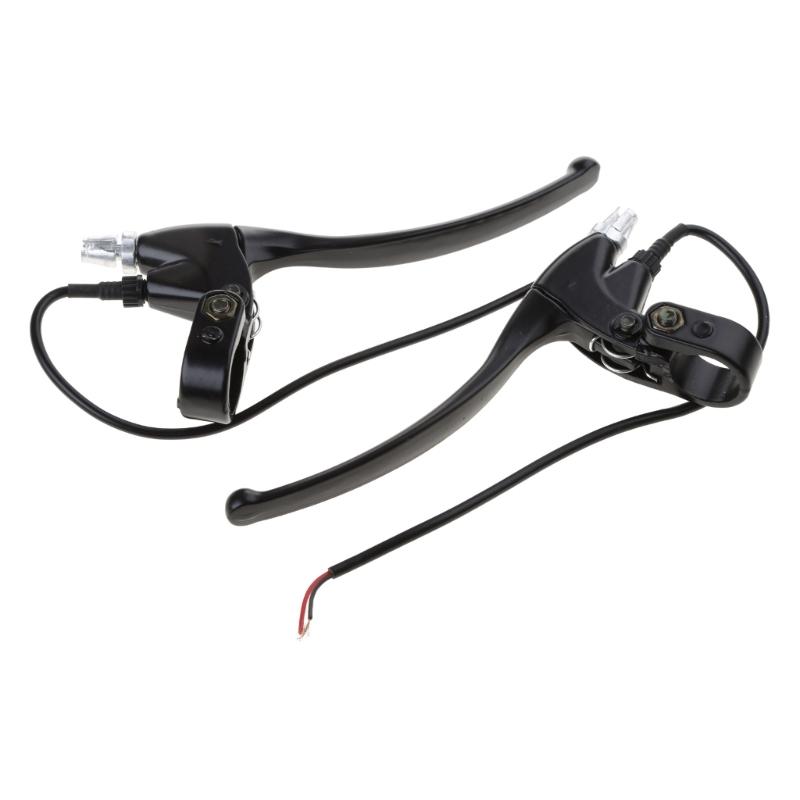 E-Bike Brake Lever, Universal Electric Bicycles Brake Lever Handle Replacement Parts for E-Bike Mountain Road Bicycles