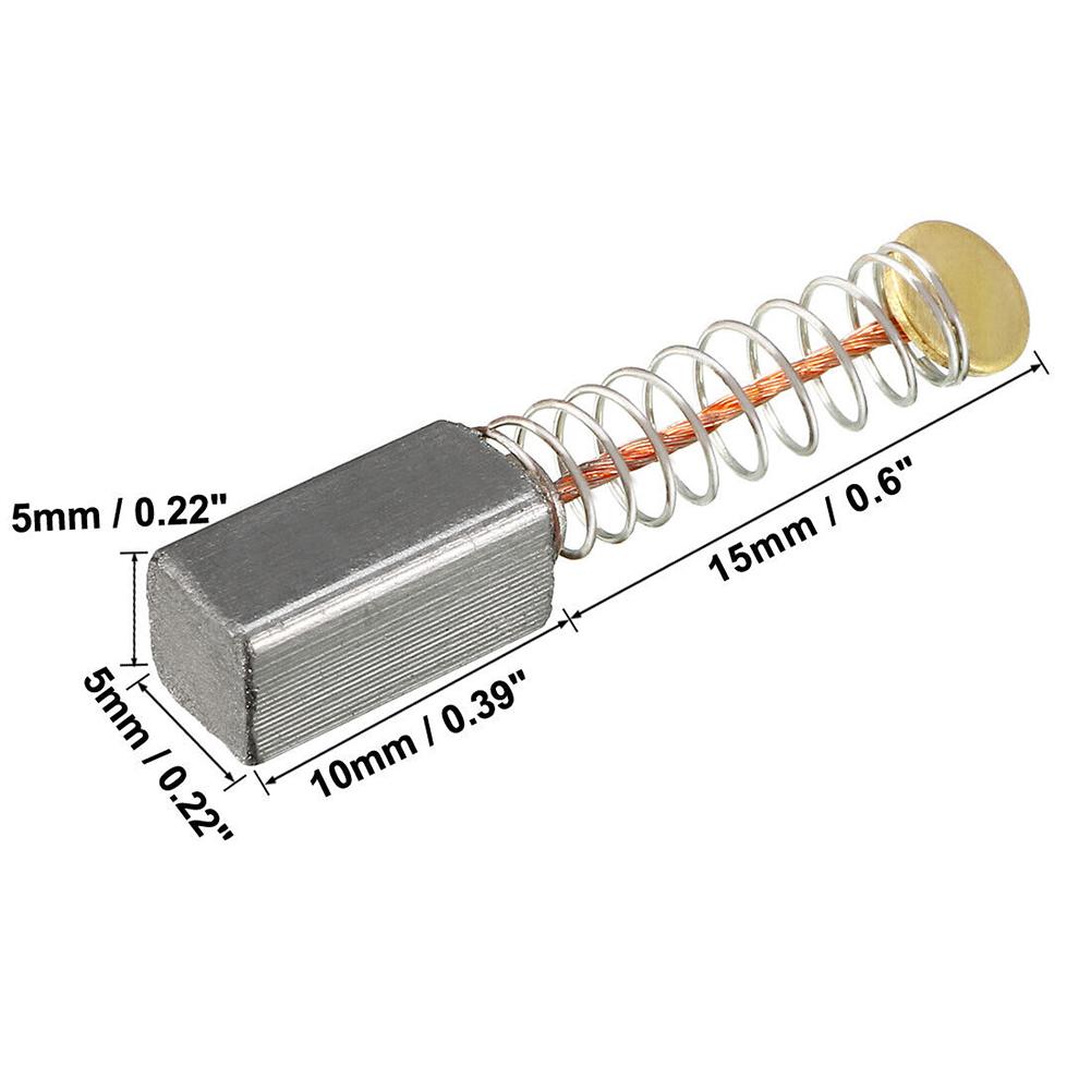10*5*5mm Kohlebürste 10 stücke Für Elektromotoren Hohe Qualität