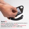 Stainless Steel HD Lens Bike Rear VIew Mirror 360° Rotatable MTB Rear Mirror Widen Big View Road Bicycle Mirror Bike Accessories