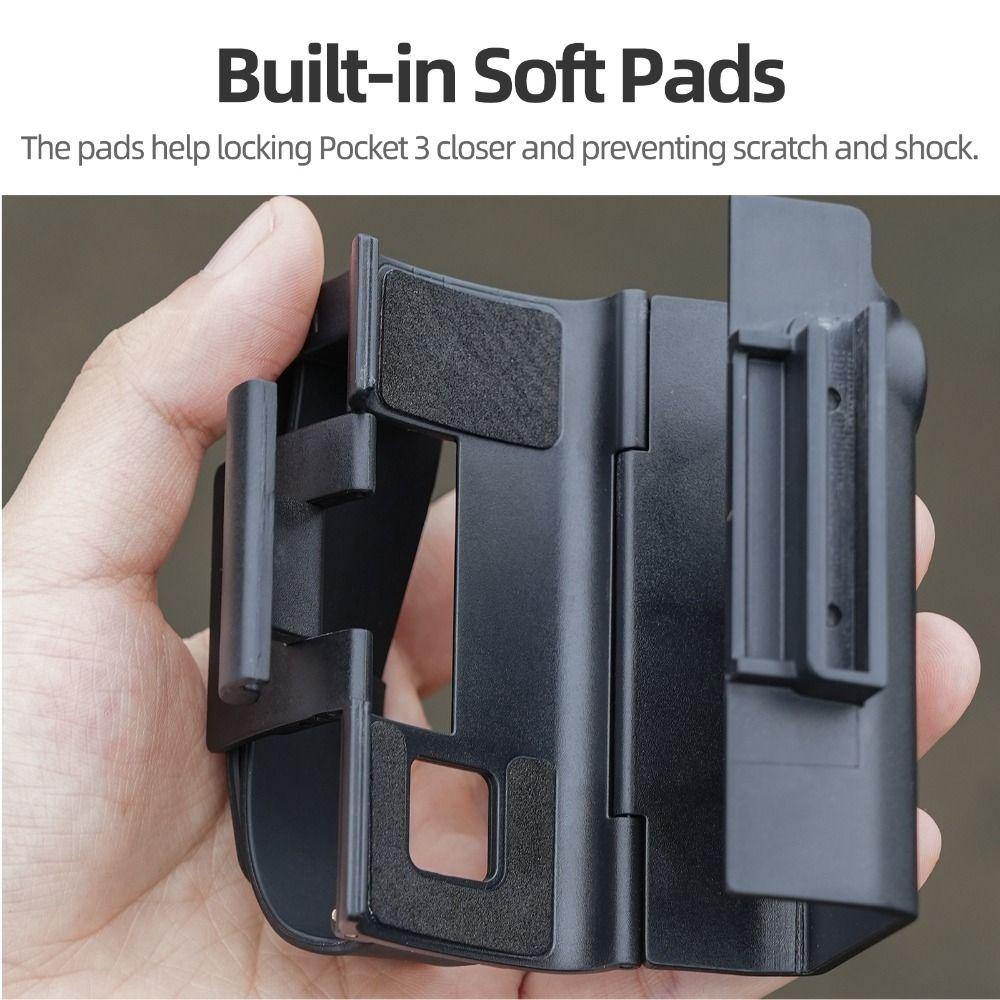 Anti-Drop Expansion Bracket Adapter 2-in-1 Handheld Stand for DJI Osmo Pocket 3 Camera Accessories