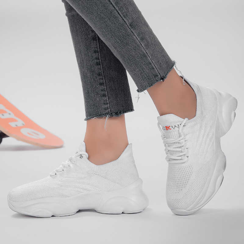 Ventilation Size Sneachers Donna Woven Luxury Brand Design Sneakers Women's Sports Shoes Sneakers Sport Products Runing