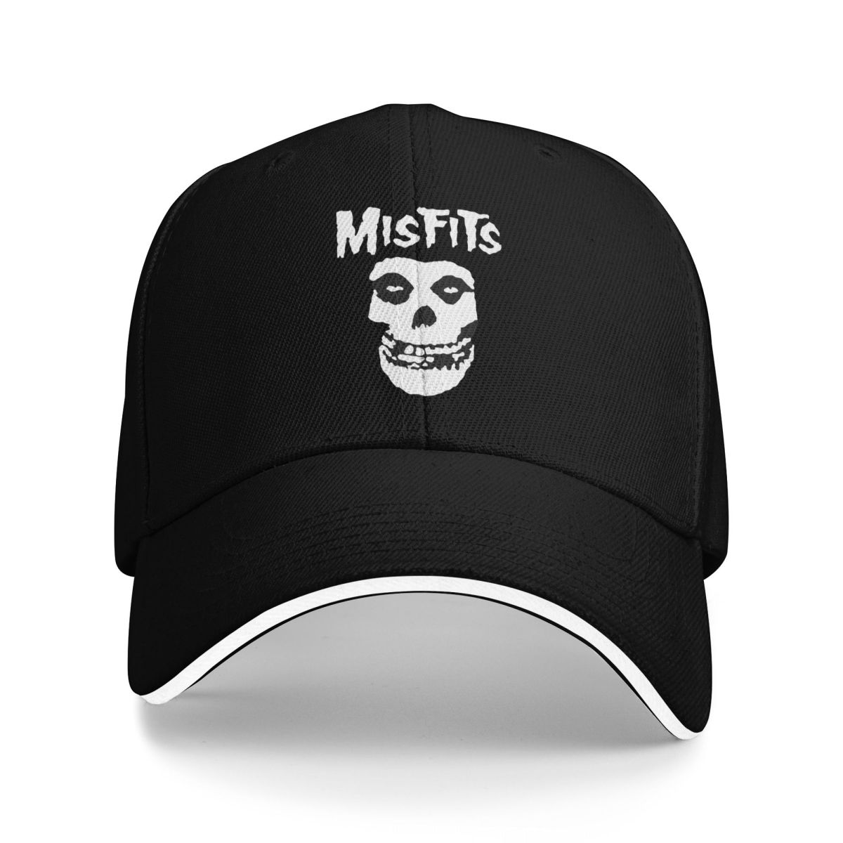 Unisex Baseball Hats Bat Skull Misfits Skull Mesh  Summer Sports Baseball Caps Hip Hop Cap Casquette Polychromatic Hats One Size
