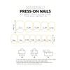 120pcs Black Square Nail Stickers Set Short, Full Coverage Fake Nails For DIY Manicure For Women Girls, Nail Art Accessories, Nail Supplies