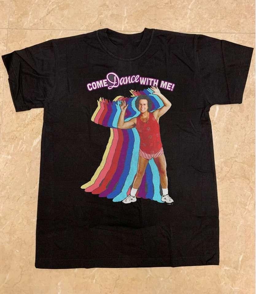 Come Dance With Me Richard Simmons Gift For Fan S to 5XL T-shirt TMB3201 S разноцветный