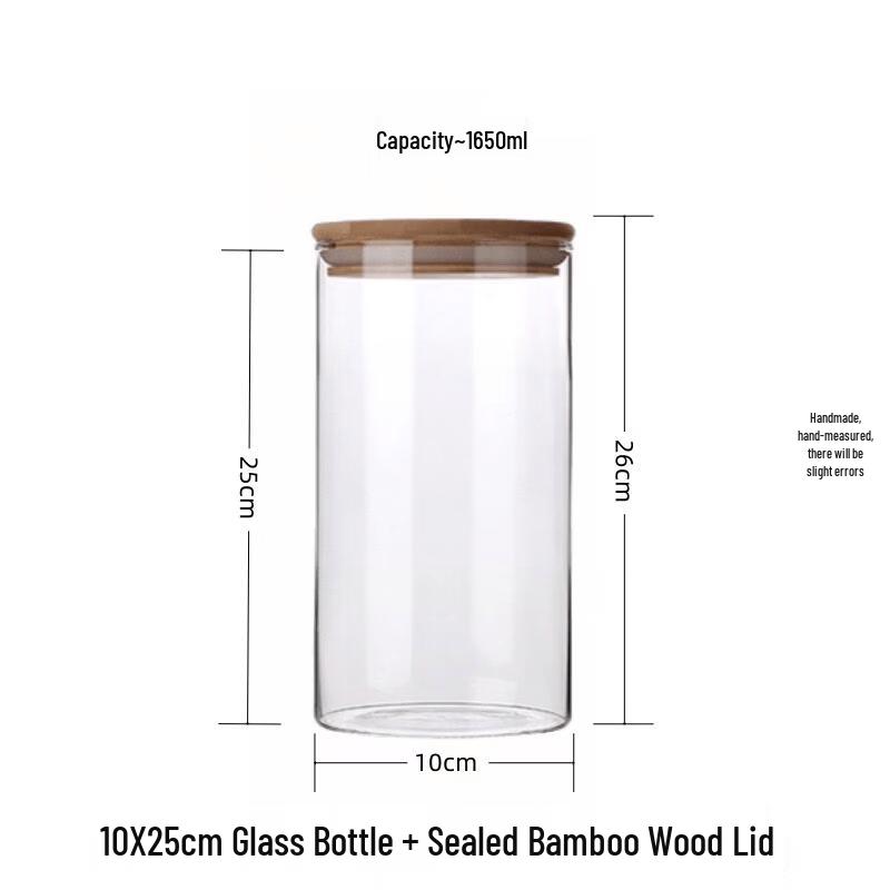 KangFuTao Glass Kitchen Storage Jar