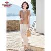 Yuzhaolin Mid-Aged Women's Summer Short Sleeve Set