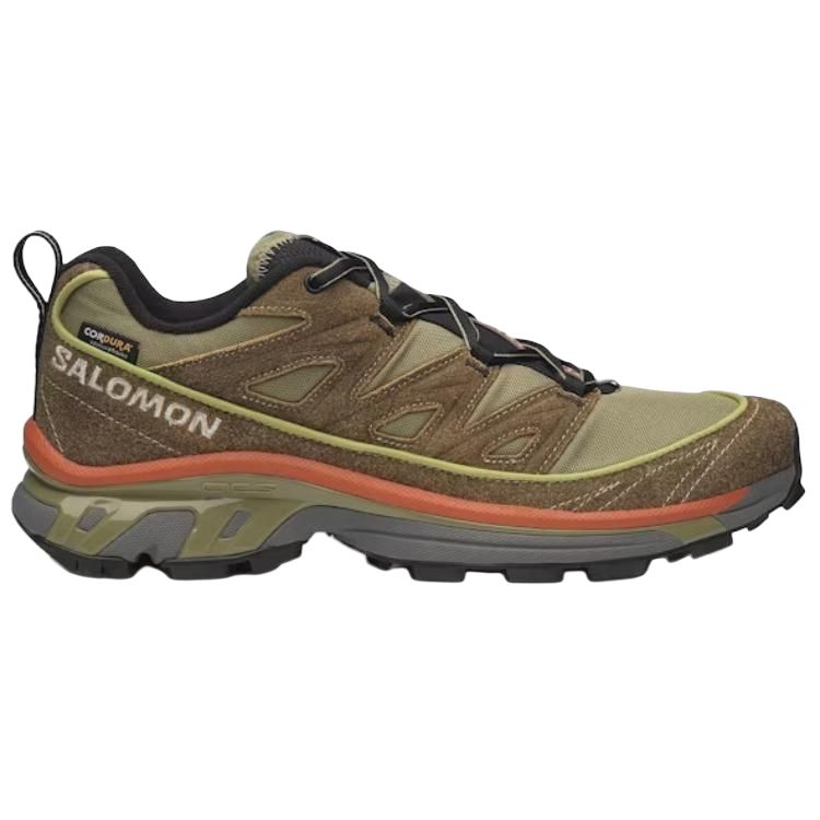 New SALOMON XT 6 Running Shoes Unisex Green Brown L47795200