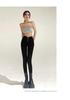 Women's High-Waisted Slimming Leggings - Spring 2026, Plus Size, Tapered, Elastic, Black Pencil Pants