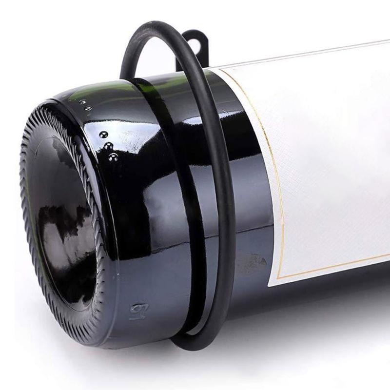 6 Stück Eisen Weinregal Wandmontiert Weinpräsentationshalter für Küche Bar Heimdekoration Einzelne Champagnerlagerung