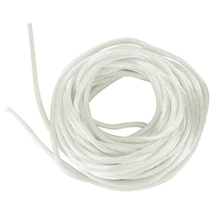 Cordon en satin 2 mm 6 m Blanc