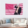 Anime Jujutsu Kaisen Pink American Flag Gojo Satoru Banner Home Decor Items Barber Shop Outdoor Decorations Tapestry Flaga Flags