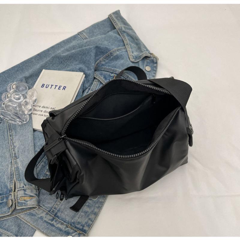 Trendy New Minimalist Messenger Bag TikTok Dropshipping Crossbody Shoulder Bag Casual Unisex Large Capacity Bag