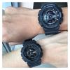 Casio BABY-G Theme Series Large Dial Dual Display Multi-Function Quartz Movement Resin Strap Japanese and Korean Watch Women’s Watch Black BA-110BC-1